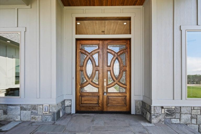   A perfect front door: use this avises when choosing. Big Hills Construction Custom Home Builder in Asheville, North Carolina