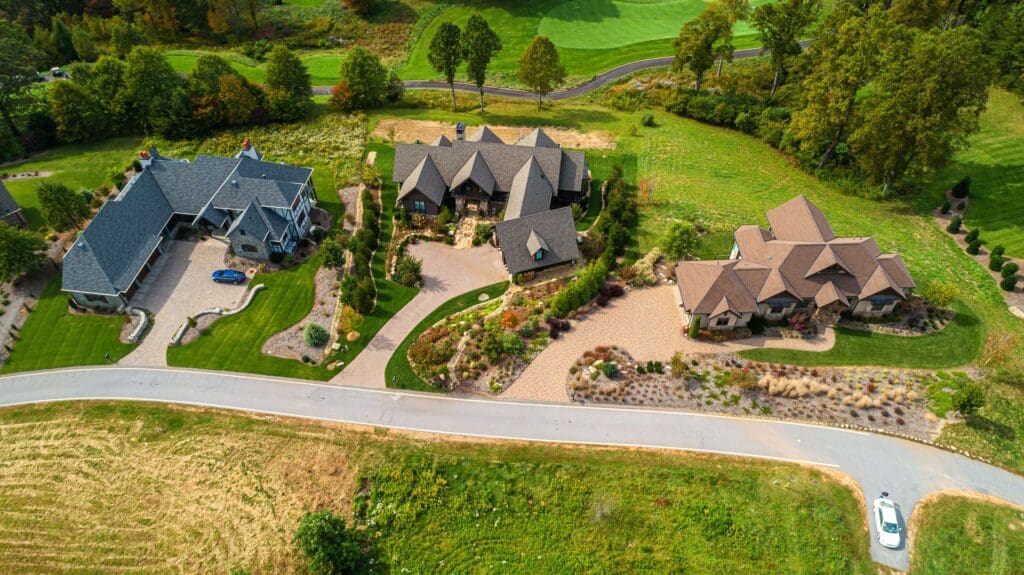 New House in Cliffs, NC (Lot 9). Big Hills Construction Custom Home Builder in Asheville, North Carolina